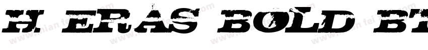 H_Eras Bold BT Regular字体转换